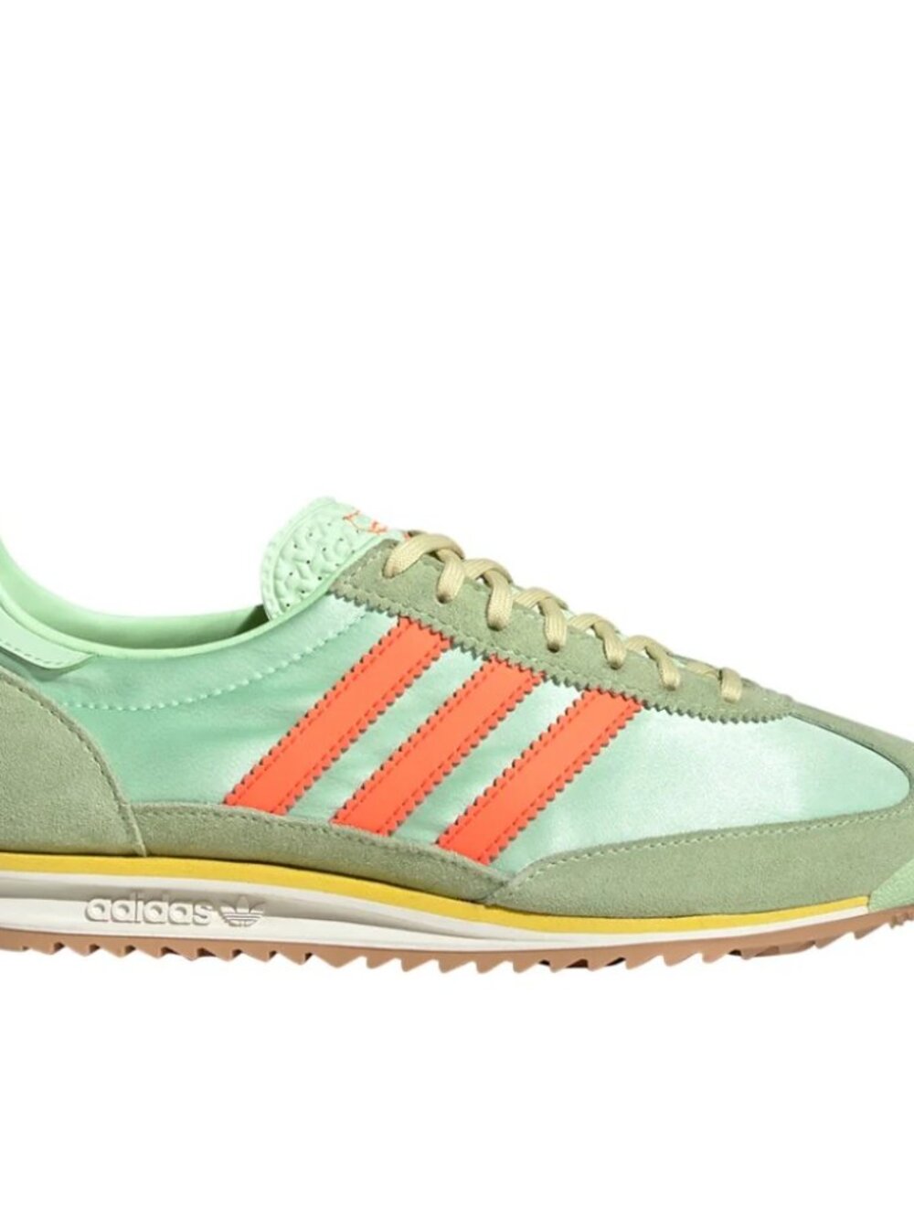 NIB Adidas SL 72 OG Lace Up Mint Green Sneakers Women's Size 10 - Picture 2 of 9